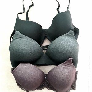Gap 3 bra bundle, 32D, convertible, like new